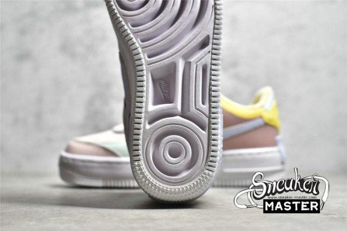 NIKE AIR FORCE 1 SHADOW LIGHT SOFT PINK/PINK OXFORD/LEMON WASH/LIGHT THISTLE CI0919-600