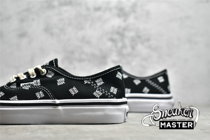 VANS AUTHENTIC LOGO BLACK/BLACK/WHITE VN0A4BX88KP
