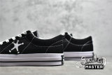 CONVERSE ONE STAR LOW X STUSSY BLACK/BLACK/WHITE 173120C