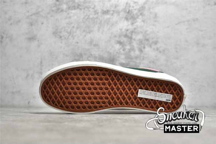 VANS STYLE 36 DENCON SF FOREST GREEN/PINK/WHITE VN0A3DZ3BOC