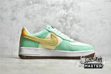 NIKE AIR FORCE 1 LOW 07 LX HAPPY PINEAPPLE GREEN GLOW/COCONUT MILK/METALLIC GOLD CZ0268-300