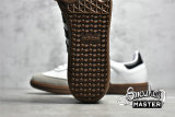 ADIDAS SAMBA VEGAN SHOES CLOUD WHITE/CORE BLACK/GUM FW2427