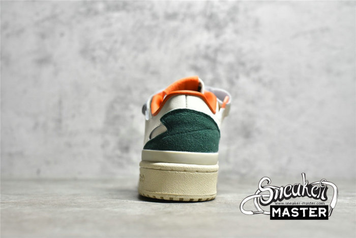 ADIDAS FORUM 84 LOW FLEECE WHITE/ORANGE/GREEN GY4125