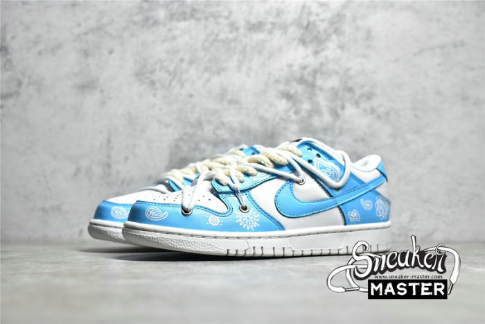 NIKE SB DUNK LOW WHITE/SKY BLUE/BEIGE DD1503-109