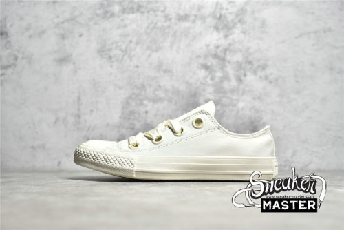CONVERSE CHUCK TAYLOR ALL STAR BIG EYELETS LOW EGRET/EGRET/EGRET 560659C