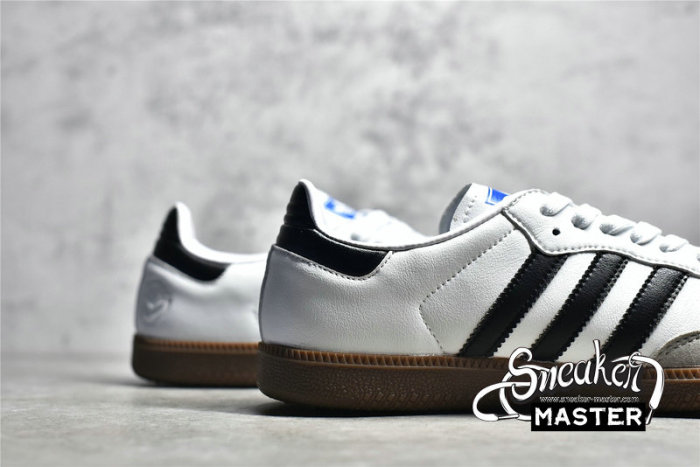 ADIDAS SAMBA VEGAN SHOES CLOUD WHITE/CORE BLACK/GUM FW2427