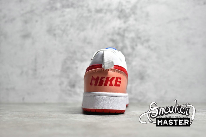 NIKE COURT BOROUGH LOW 2 WHITE/PINK-BLUE BQ5448-119