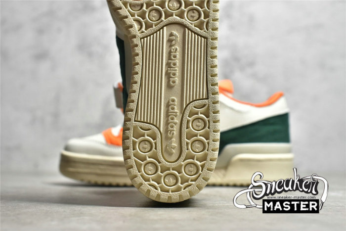 ADIDAS FORUM 84 LOW FLEECE WHITE/ORANGE/GREEN GY4125