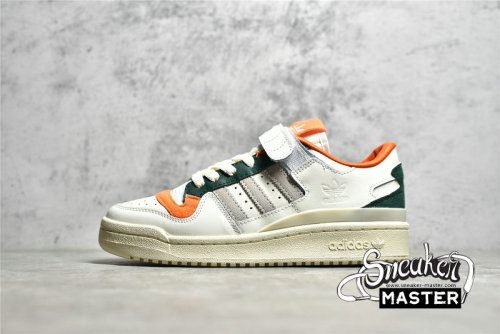 ADIDAS FORUM 84 LOW FLEECE WHITE/ORANGE/GREEN GY4125