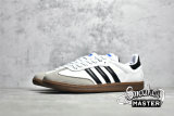 ADIDAS SAMBA VEGAN SHOES CLOUD WHITE/CORE BLACK/GUM FW2427