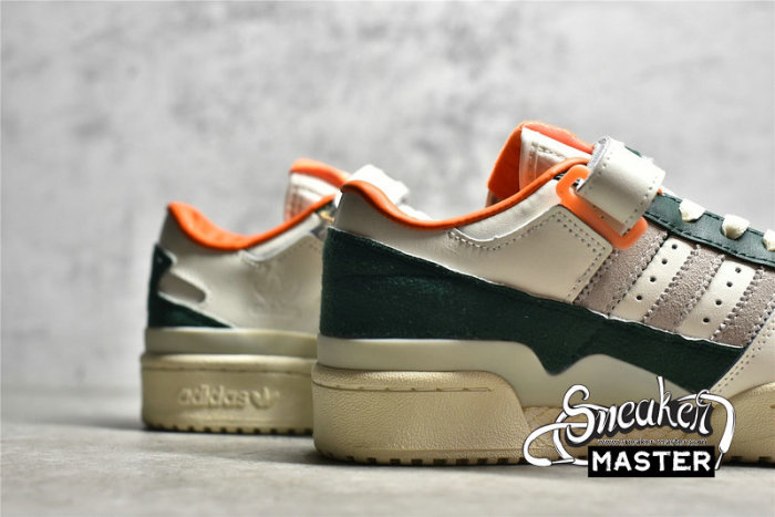 ADIDAS FORUM 84 LOW FLEECE WHITE/ORANGE/GREEN GY4125