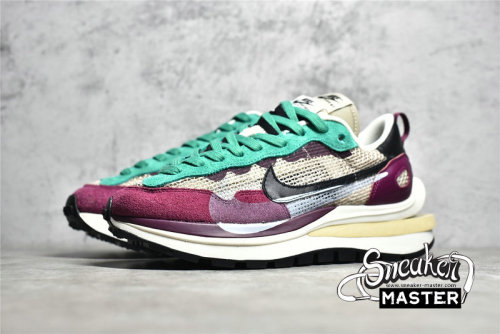 NIKE SACAI X VAPORWAFFLE SP STRING/BLACK/VILLAIN RED/NEPTUNE GREEN DD3035-200