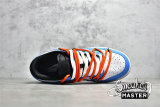 NIKE SB DUNK LOW BLUE/WHITE/ORANGE