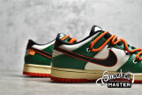 NIKE DUNK LOW SB GREEN/WHITE/ORANGE-BLACK