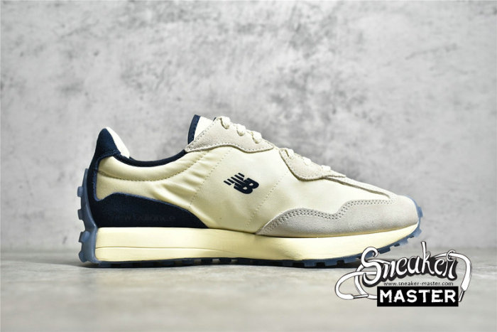 NEW BALANCE 327 RUNNING SHOES X ANB BEIGE/BLACK/BEIGE MS327AAC