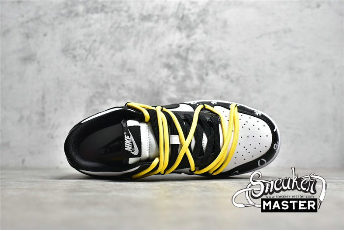 NIKE DUNK LOW SB WHITE/BLACK/YELLOW
