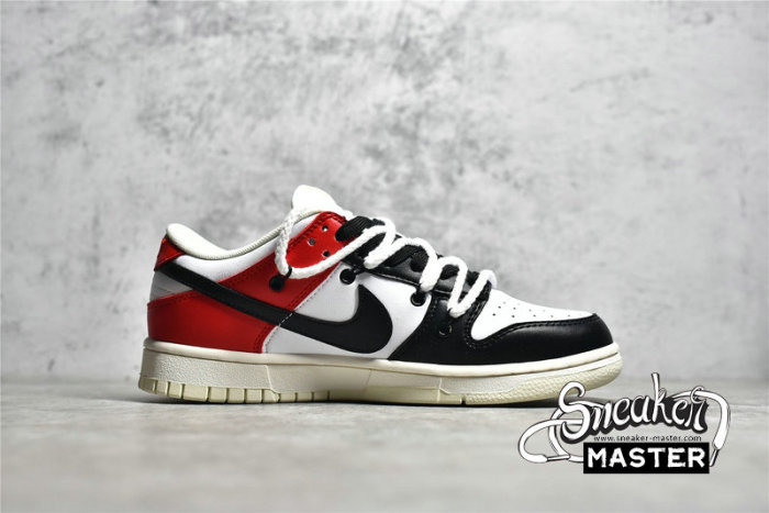 NIKE SB DUNK LOW BLACK/WHITE/RED