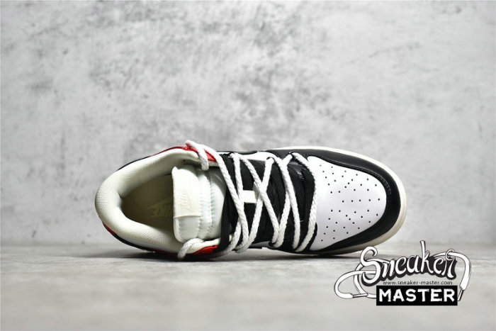NIKE SB DUNK LOW BLACK/WHITE/RED