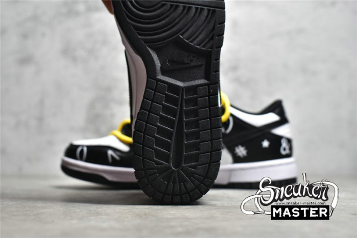 NIKE DUNK LOW SB WHITE/BLACK/YELLOW