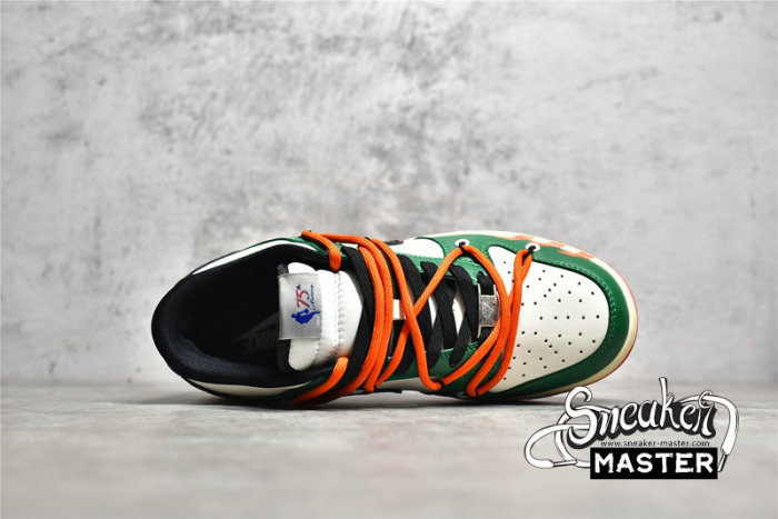 NIKE DUNK LOW SB GREEN/WHITE/ORANGE-BLACK