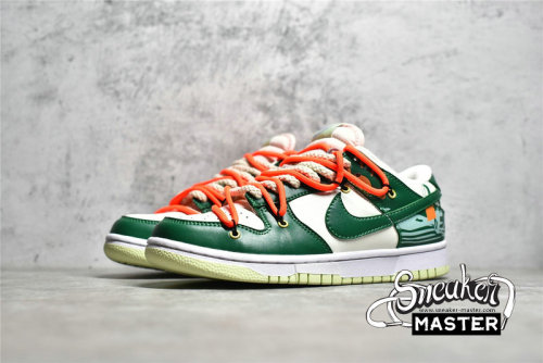 NIKE DUNK LOW SB GREEN/WHITE/ORANGE
