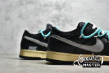 NIKE SB DUNK LOW BLACK/WHITE/BLUE
