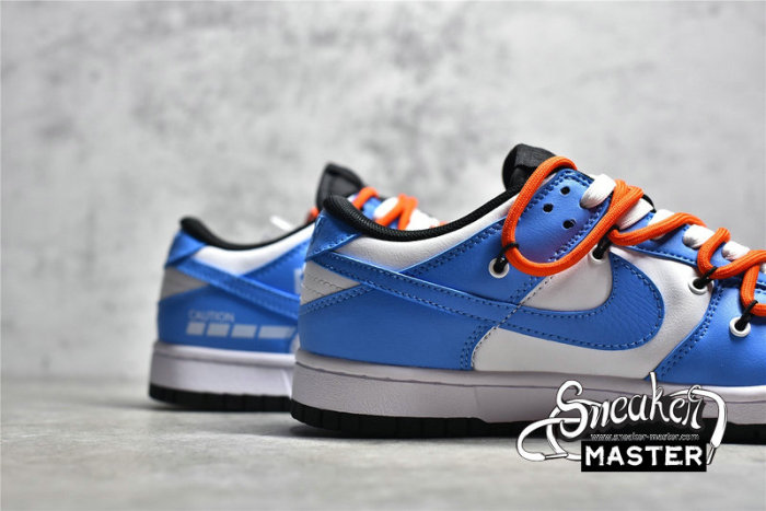 NIKE SB DUNK LOW BLUE/WHITE/ORANGE