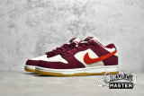 NIKE DUNK LOW SB X SKATE LIKE A GIRL SUMMIT WHITE/BARELY ROSE/UNIVERSITY RED/COCONUT MILK DX4589-600
