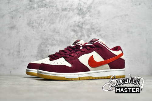 NIKE DUNK LOW SB X SKATE LIKE A GIRL SUMMIT WHITE/BARELY ROSE/UNIVERSITY RED/COCONUT MILK DX4589-600