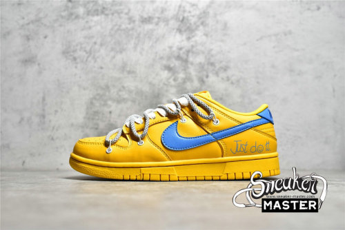 NIKE DUNK LOW SB YELLOW/BLUE/WHITE DJ6188-100