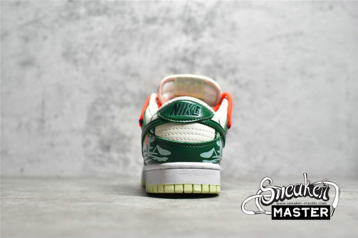 NIKE DUNK LOW SB GREEN/WHITE/ORANGE