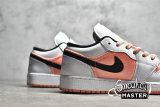 NIKE AIR JORDAN 1 LOW GS LIGHT MADDER ROOT/BLACK/WHITE DM8960-801
