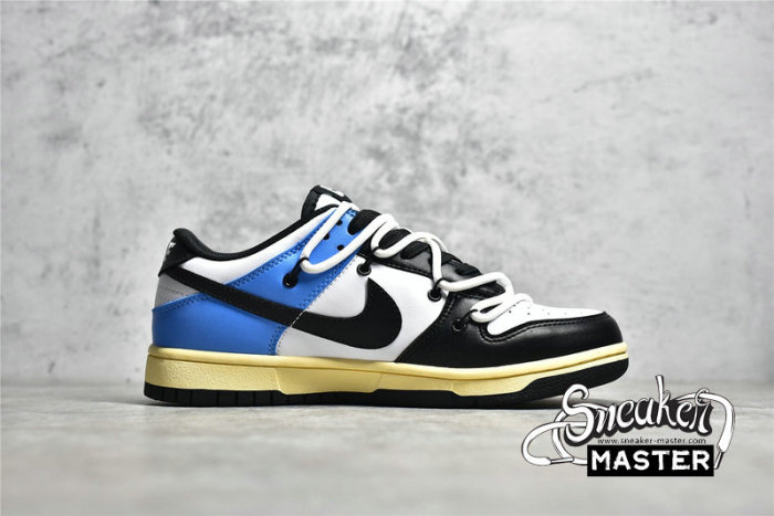 NIKE DUNK LOW SB WHITE/BLACK/BLUE