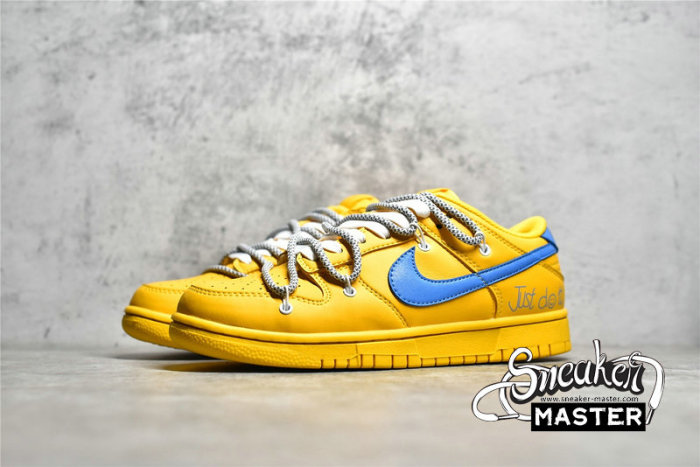 NIKE DUNK LOW SB YELLOW/BLUE/WHITE DJ6188-100