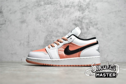 NIKE AIR JORDAN 1 LOW GS LIGHT MADDER ROOT/BLACK/WHITE DM8960-801