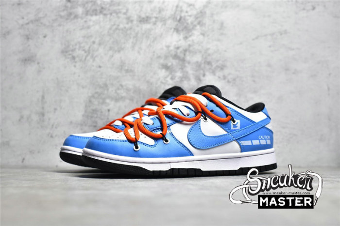 NIKE SB DUNK LOW BLUE/WHITE/ORANGE