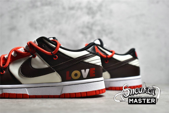 NIKE DUNK LOW SB WHITE/BLACK/RED