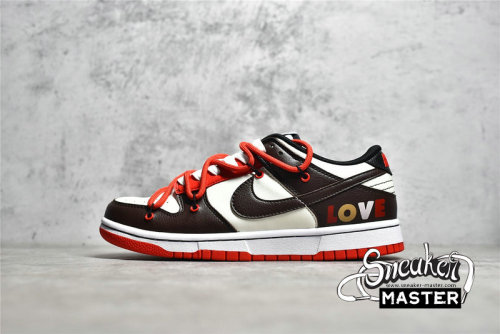 NIKE DUNK LOW SB WHITE/BLACK/RED