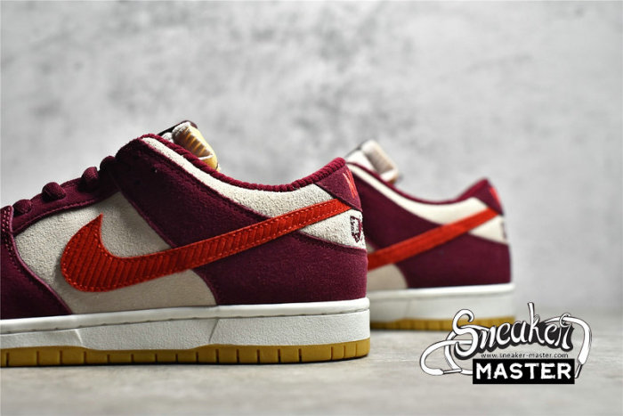 NIKE DUNK LOW SB X SKATE LIKE A GIRL SUMMIT WHITE/BARELY ROSE/UNIVERSITY RED/COCONUT MILK DX4589-600