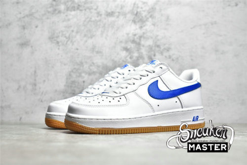 NIKE AIR FORCE 1 LOW SINCE 82 WHITE/VARSITY ROYAL-GUM YELLOW DJ3911-101