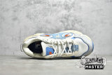 FILA FUSION SHOES BEIGE/SKY BLUE/RED T12W227303FSD