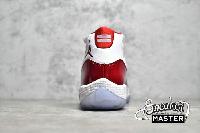NIKE AIR JORDAN 11 RETRO CHERRY WHITE/VARSITY RED/BLACK CT8012-116