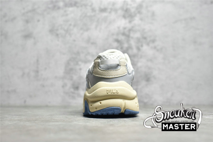 FILA FUSION SHOES BEIGE/SKY BLUE/RED T12W227303FSD
