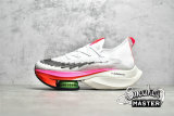 NIKE AIR ZOOM TEMPO NEXT% FLYKNIT RAWDACIOUS WHITE/WASHED CORAL/PINK BLAST/BLACK DJ5431-100