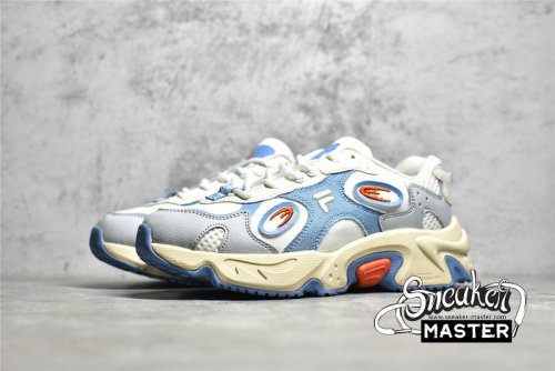 FILA FUSION SHOES BEIGE/SKY BLUE/RED T12W227303FSD