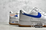 NIKE AIR FORCE 1 LOW SINCE 82 WHITE/VARSITY ROYAL-GUM YELLOW DJ3911-101