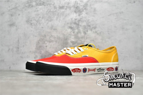 VANS AUTHENTIC X TONY ALVA YELLOW/RED/WHITE VA0A7Q5CB04