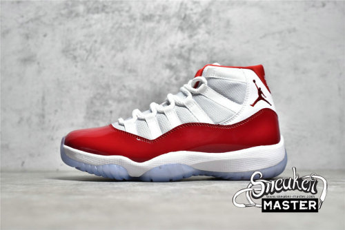 NIKE AIR JORDAN 11 RETRO CHERRY WHITE/VARSITY RED/BLACK CT8012-116