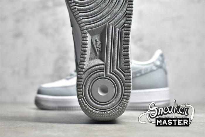 NIKE AIR FORCE 1 07 LOW WHITE/LIGHT GREY/WHITE XM6321-736