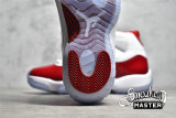 NIKE AIR JORDAN 11 RETRO CHERRY WHITE/VARSITY RED/BLACK CT8012-116
